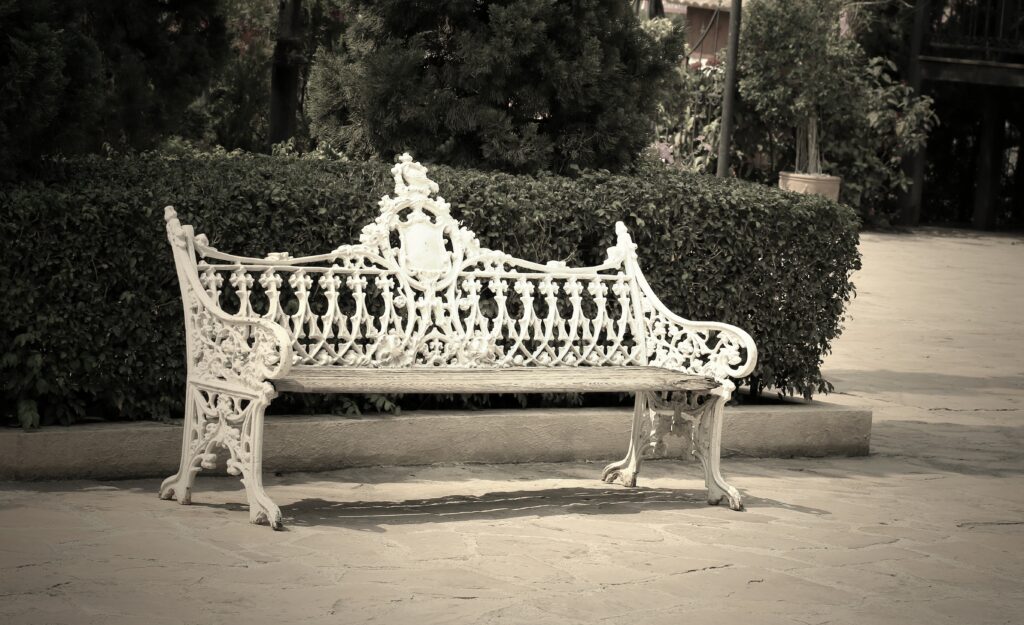 Victorian shop outdoor furniture