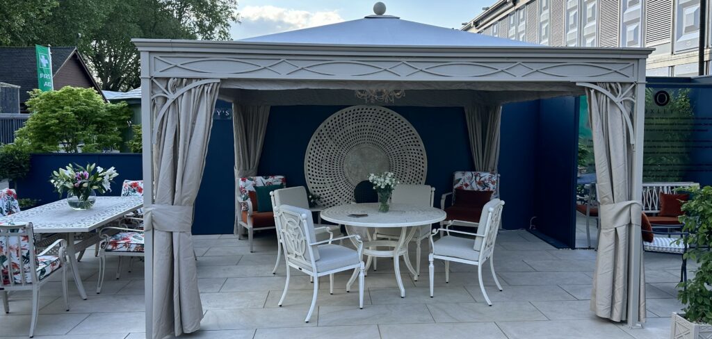 New Petrosphere luxury outdoor garden furniture range stuns at Chelsea Flower Show!