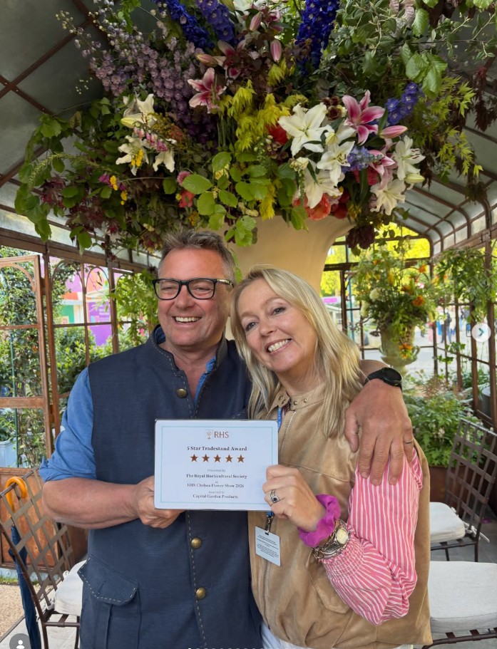 Oxley’s at the RHS Chelsea Flower Show 2026: Craftsmanship, Collaboration and a New Material Expression 4 Oxley’s at the RHS Chelsea Flower Show 2026: Craftsmanship, Collaboration and a New Material Expression